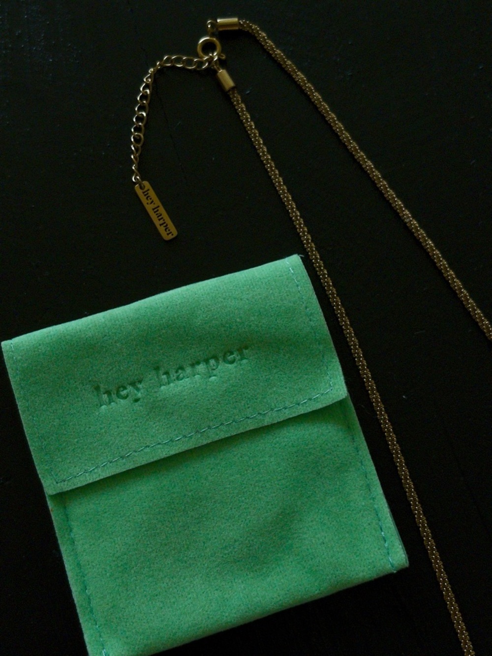 Hey Harper waterproof 14k gold plated chain